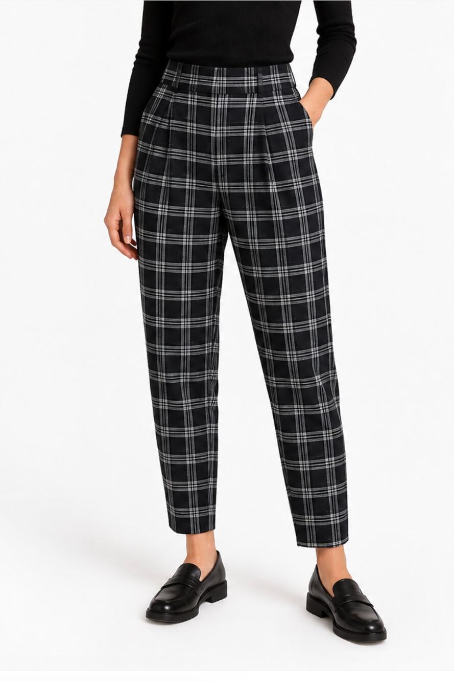 Hollister Ultra High-Rise Taper Trousers Pants Size S Y2K